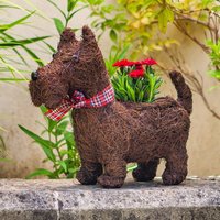 Click to view product details and reviews for Scottie Dog Rattan Planter By Smart Garden. Click to view product details and reviews for Scottie Dog Rattan Planter By Smart Garden.