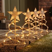 Click to view product details and reviews for Spiral Pathfinder Christmas Trees In Warm White 4 Pack. Click to view product details and reviews for Spiral Pathfinder Christmas Trees In Warm White 4 Pack.