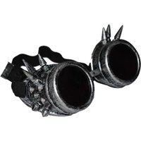 Click to view product details and reviews for Silver And Black Spiked Rivet Goggles. Click to view product details and reviews for Silver And Black Spiked Rivet Goggles.