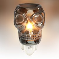 Click to view product details and reviews for Silver Skull Plug In Fragrance Warmer. Click to view product details and reviews for Silver Skull Plug In Fragrance Warmer.
