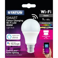 Click to view product details and reviews for Smart Wi Fi Colour Changing Rgbw Led Bulb B22. Click to view product details and reviews for Smart Wi Fi Colour Changing Rgbw Led Bulb B22.
