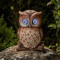 Solar Powered Winking & Blinking Owl