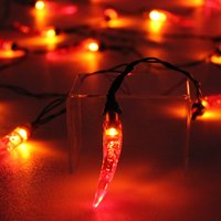 Click to view product details and reviews for Solar Powered Red Chilli String Lights 20 Led. Click to view product details and reviews for Solar Powered Red Chilli String Lights 20 Led.
