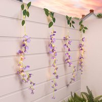 Click to view product details and reviews for Solar Wisteria Flower Lights. Click to view product details and reviews for Solar Wisteria Flower Lights.
