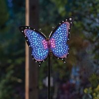 Solar Papillon Animated Butterfly Stake Light by Smart Solar