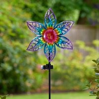 Solar Flora Bloom Stake Lights - Mixed Colours by Smart Solar