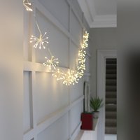Click to view product details and reviews for Starburst Silver Fairy Lights. Click to view product details and reviews for Starburst Silver Fairy Lights.