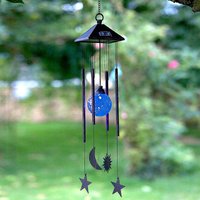 Click to view product details and reviews for Solar Sun And Moon Wind Chime. Click to view product details and reviews for Solar Sun And Moon Wind Chime.