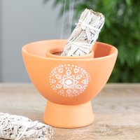 Click to view product details and reviews for Terracotta Smudge Bowl Mandala. Click to view product details and reviews for Terracotta Smudge Bowl Mandala.