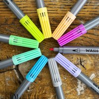 Click to view product details and reviews for The Doodle Wash Out Fabric Pen Set Pastel Colours. Click to view product details and reviews for The Doodle Wash Out Fabric Pen Set Pastel Colours.