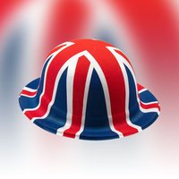 Click to view product details and reviews for Union Jack Plastic Bowler Hat. Click to view product details and reviews for Union Jack Plastic Bowler Hat.