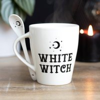 Click to view product details and reviews for White Witch Mug And Spoon Set. Click to view product details and reviews for White Witch Mug And Spoon Set.