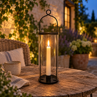 Windlight Candle Lantern for Taper / Dinner Candles