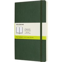 Notitieboek Moleskine large 130x210mm blanco soft cover myrtle green