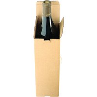 Verzenddoos fles IEZZY karton bruin 90x90x360mm