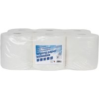 Poetspapier Cleaninq M2 2-laags 6x160m wit