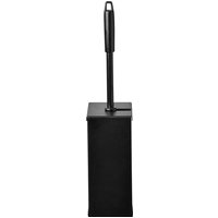 Toiletborstelset Quartzline rvs zwart 448951