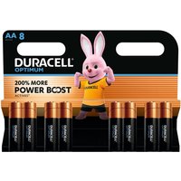 Batterij Duracell Optimum 8x AA