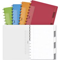 Schrift Adoc A4 ruit 4x8mm 144blz 90gr PP assorti