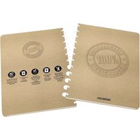 Schrift Adoc BIO A4 ruit 5x5mm 144 pagina's 90gr kraft
