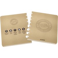 Schrift Adoc BIO A5 ruit 5x5mm 144 pagina's 90gr kraft