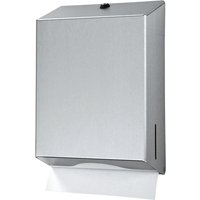 Handdoekdispenser Euro Products universeel groot zilver 438190