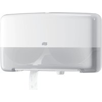 Toiletpapierdispenser Tork T2 Elevation jumbo klein duo wit 555500