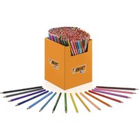 Kleurpotloden BicKids Evolution ecolutions assorti schoolbox à 288 stuks