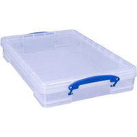 Opbergbox Really Useful 10 liter 520x340x85mm transparant wit