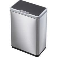 Afvalbak EKO Mirage met sensor 20+20liter RVS mat