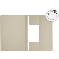 Dossiermap Djois Secolor Tree-Free folio 3 kleppen 226gr beige