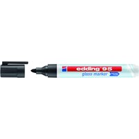 Viltstift edding 95 glasbord rond 1.5-3mm zwart