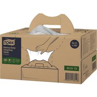 Reinigingsdoek Tork W7 Premium Heavy-Duty dispenserdoos 1-laags 180 vel wit 530172