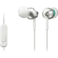 Oortelefoon Sony in-ear EX110 9mm wit