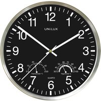Wandklok Unilux Wetty grijs