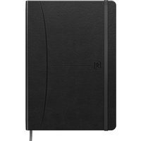Notitieboek Oxford Signature A5 lijn 80vel zwart