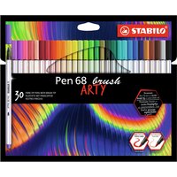 Brushstift STABILO Pen 568/30 Arty assorti set à 30 stuks