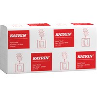 Handdoek Katrin w-vouw 2-laags 240x320mm 25x120 vel wit 61549