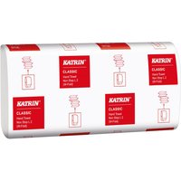 Handdoek Katrin w-vouw 2-laags 203x320mm 25x120 vel wit 61594