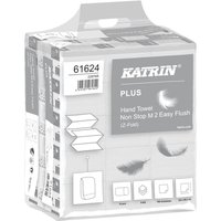 Handdoek Katrin 61624 Z-vouw Plus sneloplossend 2laags 20,3x24cm 15x160st