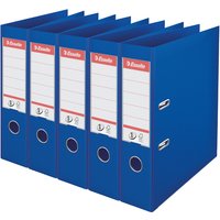Ordner Esselte No.1 72mm PP 30% gerecycled folie Multipack blauw 5 stuks