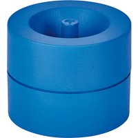 Papercliphouder MAULpro magnetisch recycled Ø73x60mm blauw