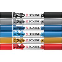 Duotip Talens Ecoline set à 6 stuks stadslandschap