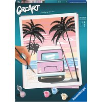 Schilderen op nummers CreArt Beach life