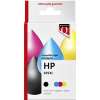 Inktcartridge Quantore alternatief tbv HP 305XL zwart + kleur