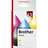 Inktcartridge Quantore alternatief tbv Brother LC3213 geel