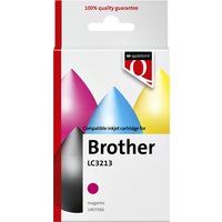 Inktcartridge Quantore alternatief tbv Brother LC3213 rood