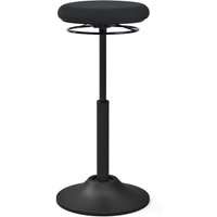 Zit-sta kruk Euroseats Mango zwart