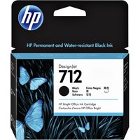 Inktcartridge HP 712 3ED71A zwart