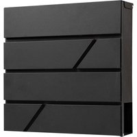 Brievenbus BRASQ PB200 Deluxe wand zwart